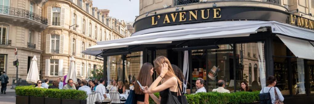 Studio Champs Elysees Tour Eiffel Paris Bagian luar foto